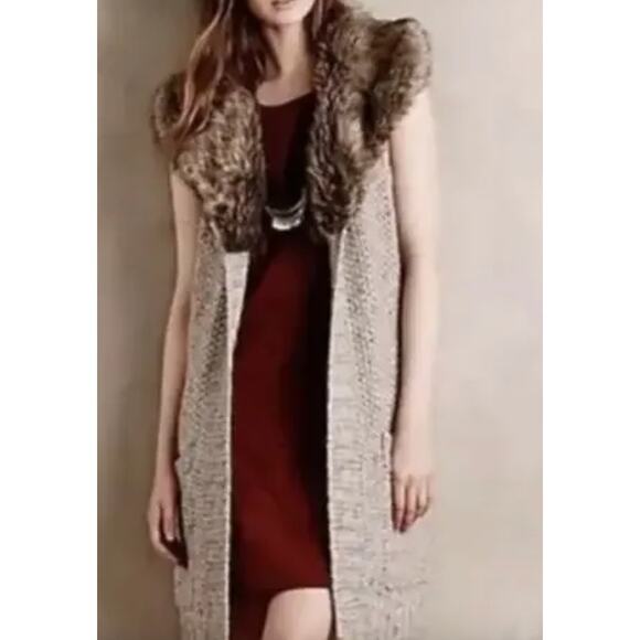 Anthropologie Angel of the North Sweater Vest XS - Picture 4 of 14